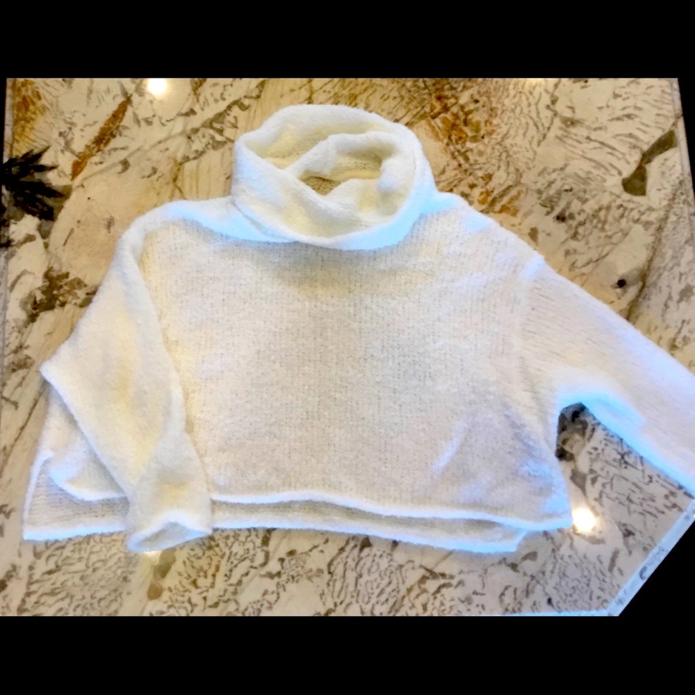 Free People Crop Sweater